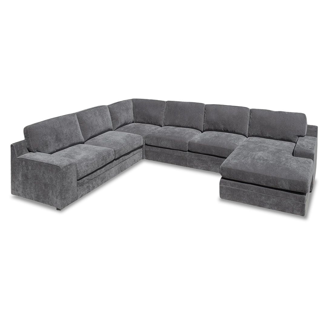 Amalfi Corner Modular - Charcoal