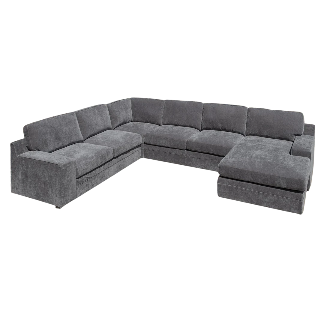 Amalfi Corner Modular - Charcoal