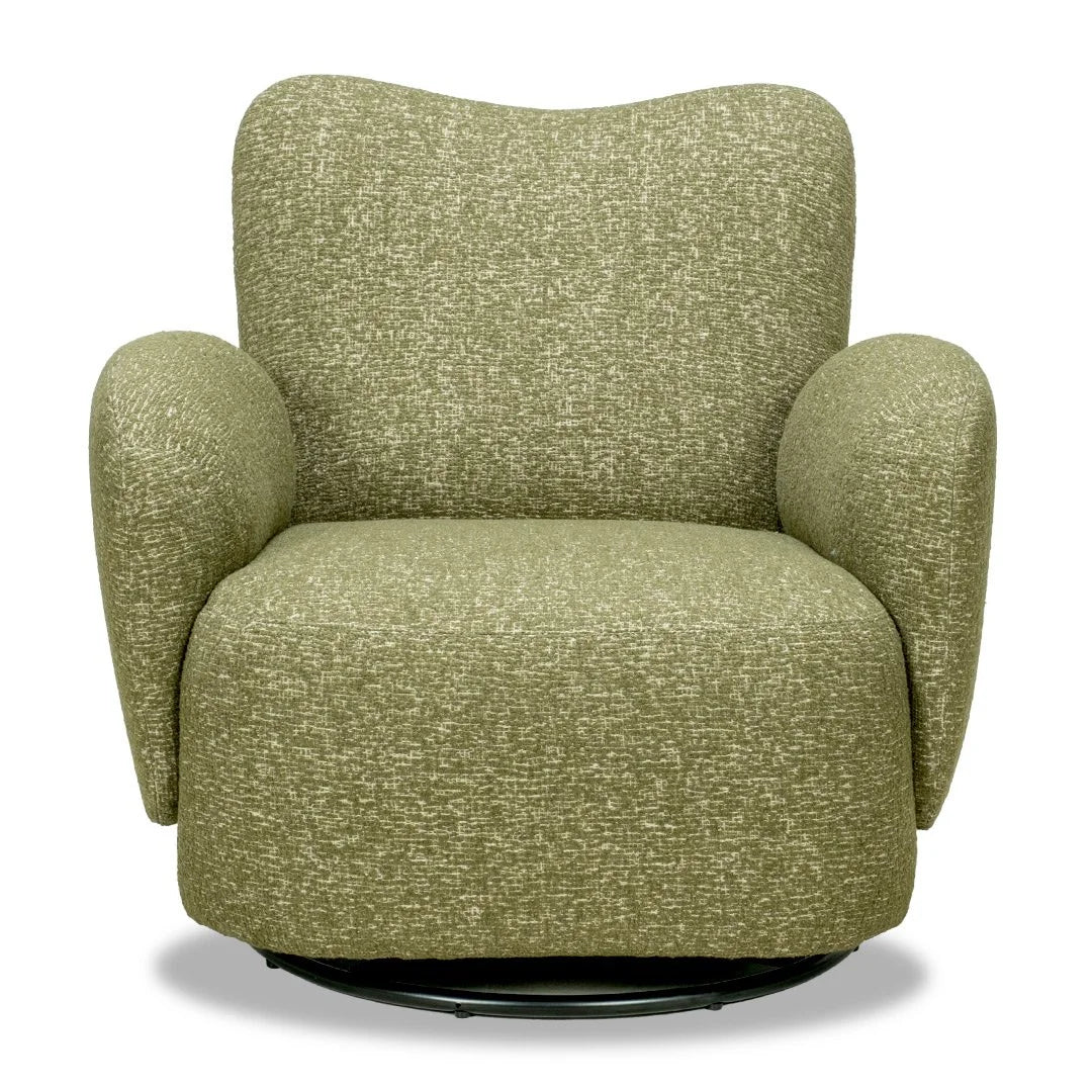 Aurora Swivel Chair - Green