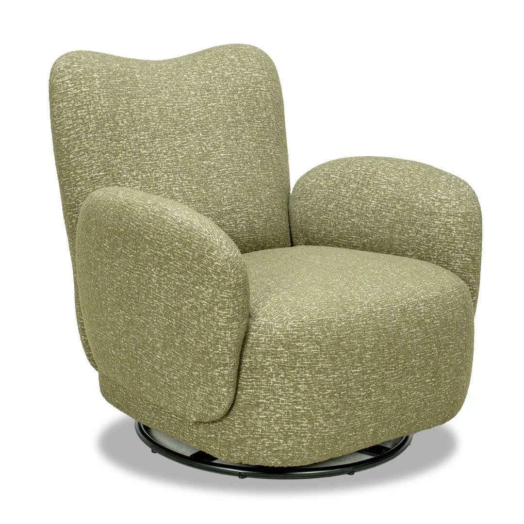Aurora Swivel Chair - Green
