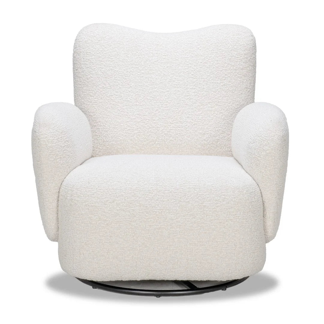 Aurora Swivel Chair - Cream