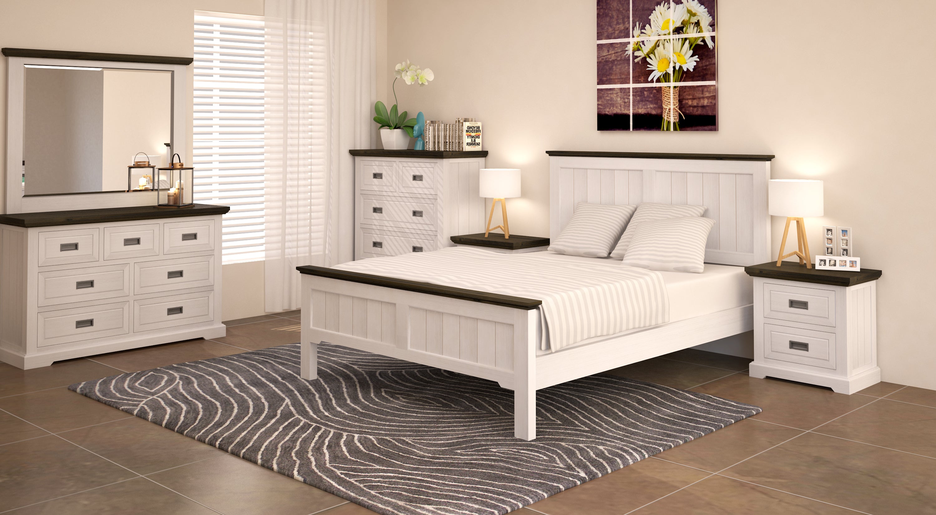 Paris King Bed