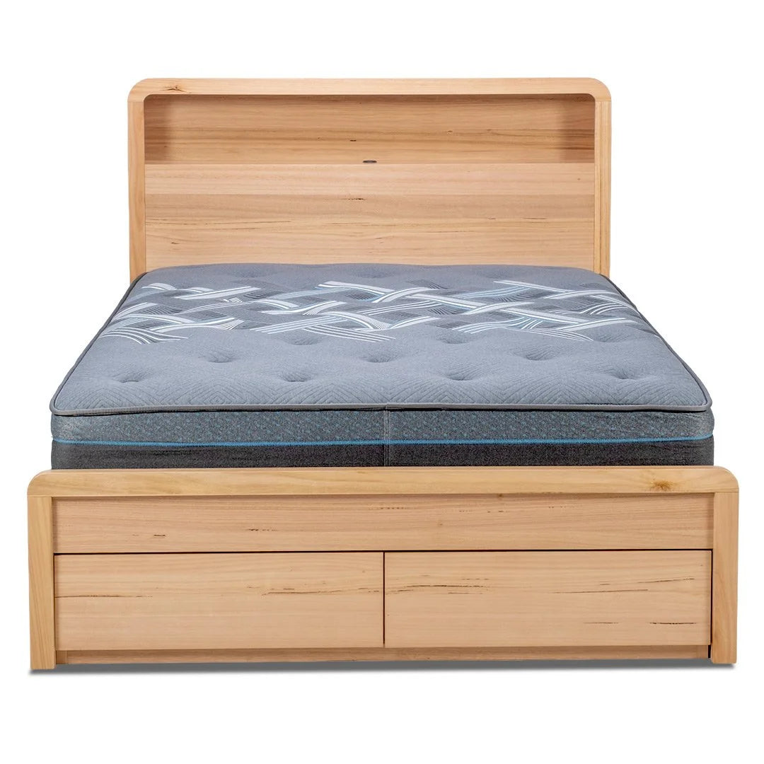 Bayside King Gaslift Bed - Messmate