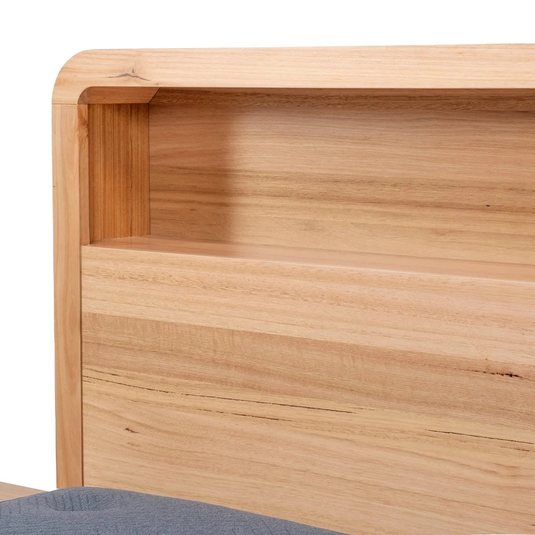 Bayside Queen Gaslift Bed - Messmate