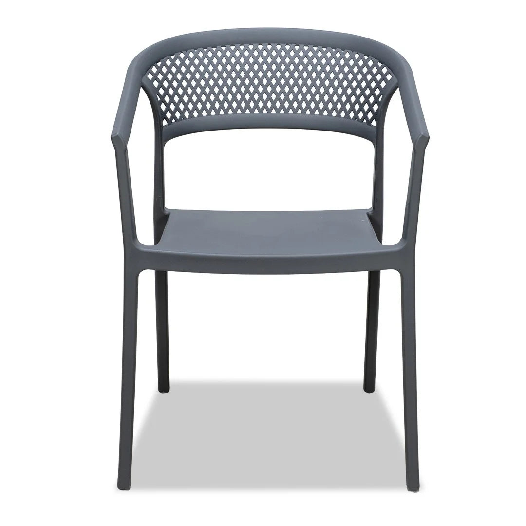 Beach Outdoor Dining Chair - Grey