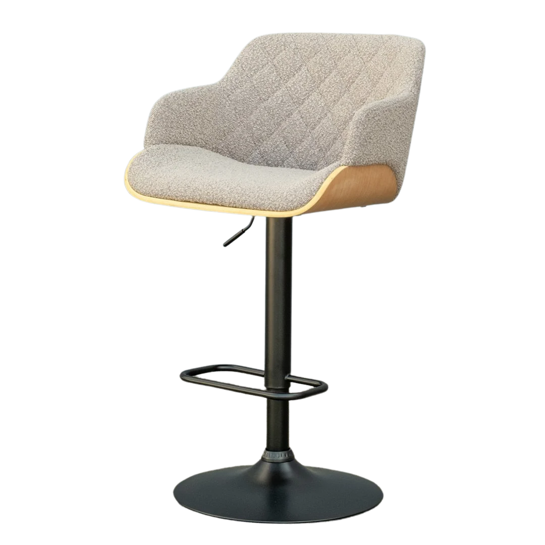 Bodhi Gas Lift Barstool - Oak