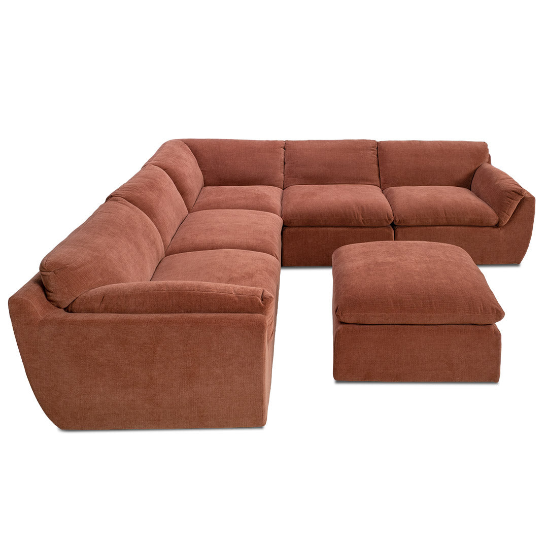 Bradley Modular with Ottoman