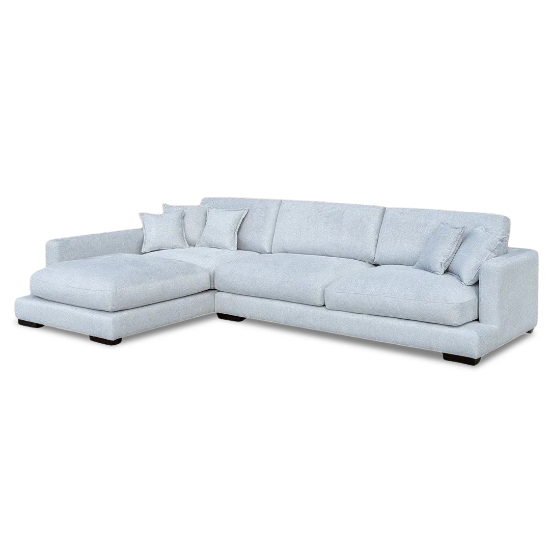 Byron Chaise Large - Light Grey