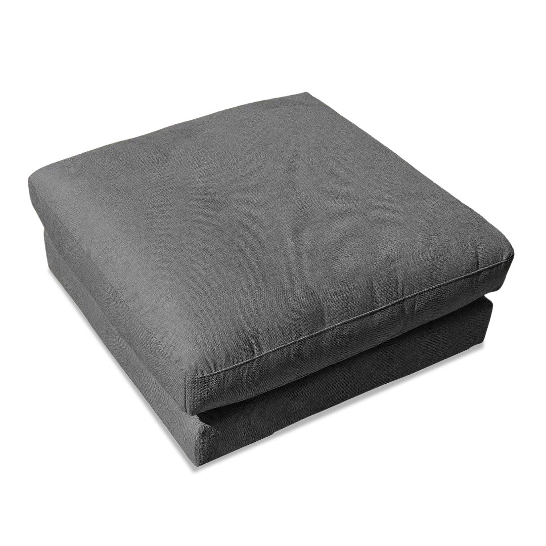 Byron Ottoman - Dark Grey