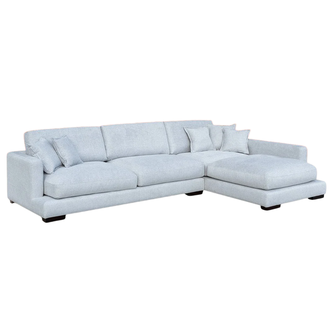 Byron Chaise Large - Light Grey