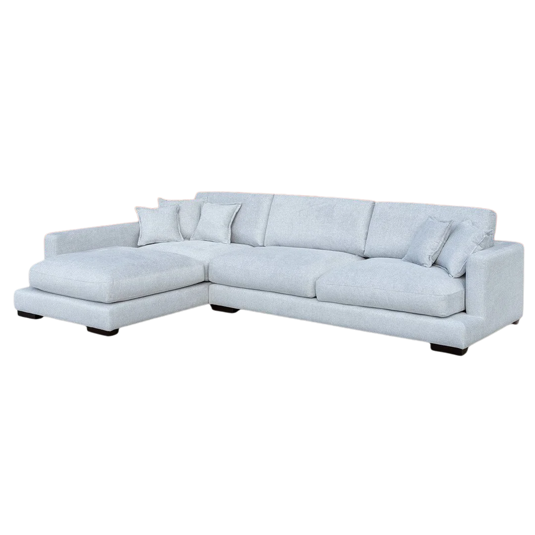 Byron Chaise Large - Light Grey