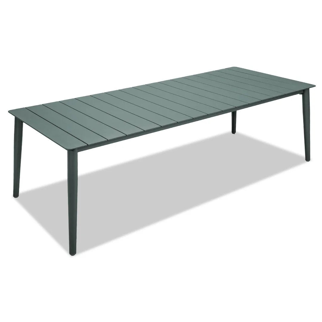 Cairns Outdoor Dining Table - Green 2345mm