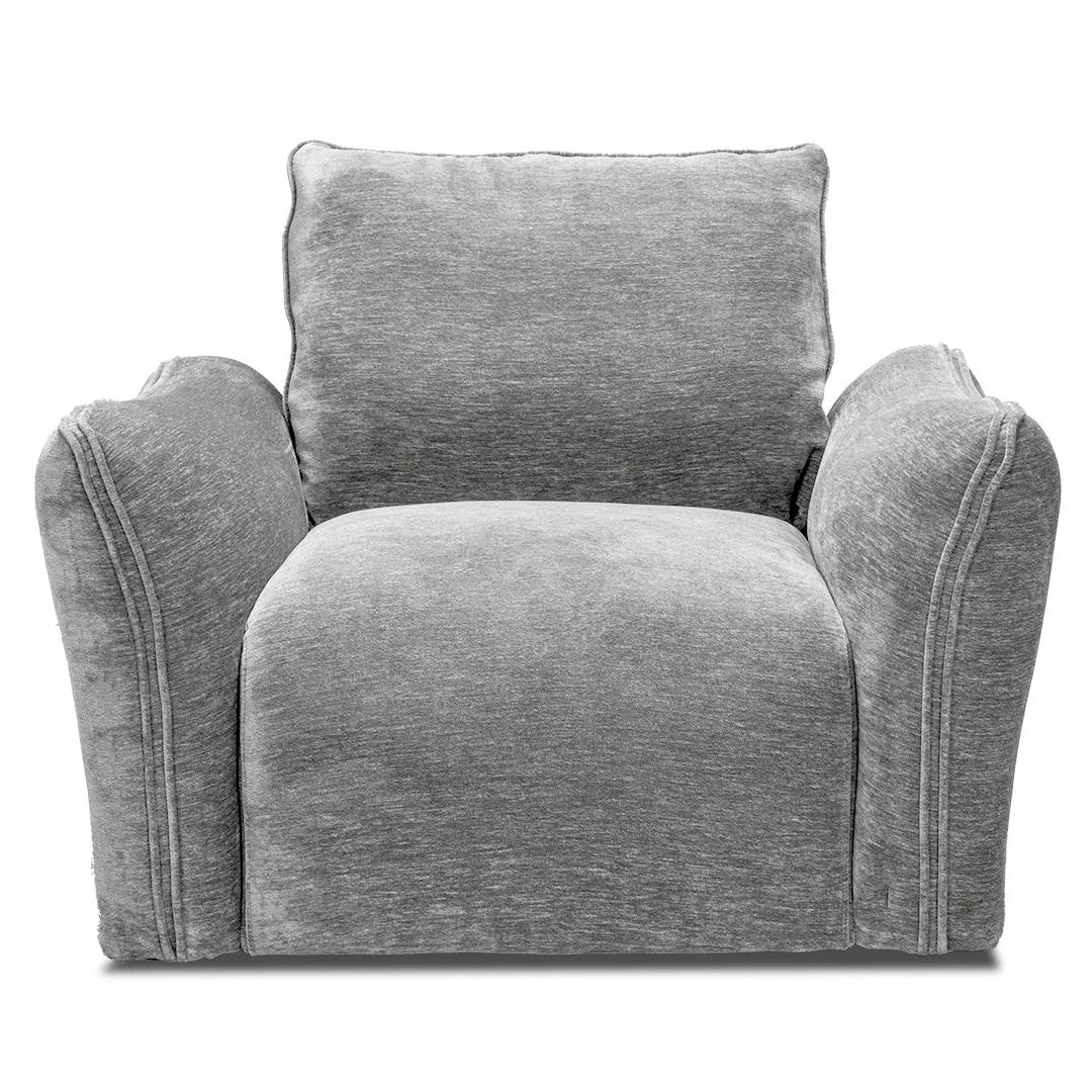 Calvin Swivel Chair - Grey