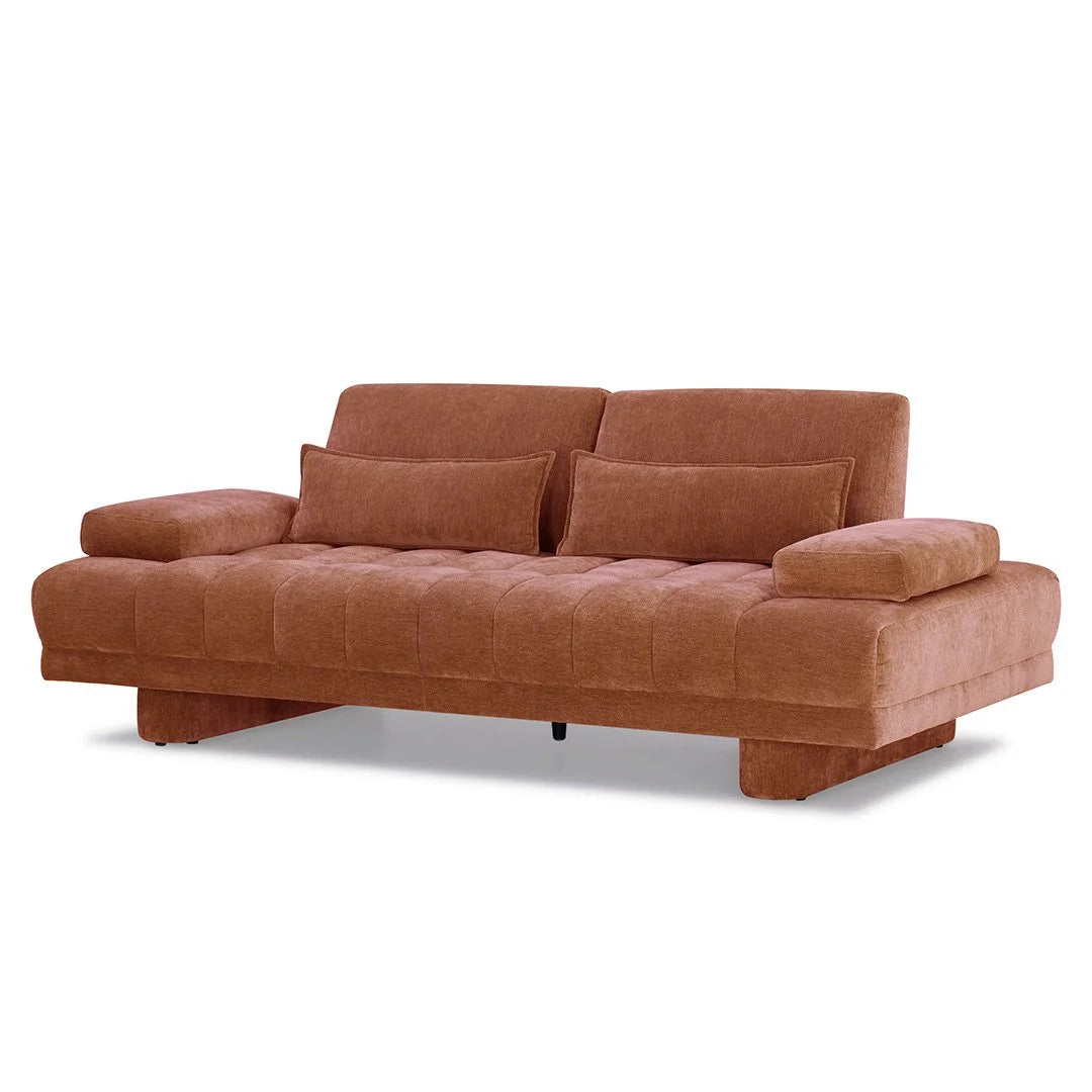 Catie 3.5str with Movable Back - Terracotta