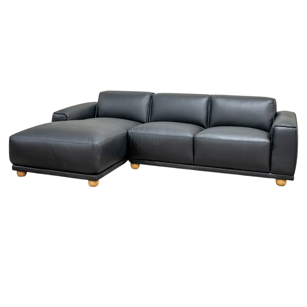 Cortez Chaise - Black