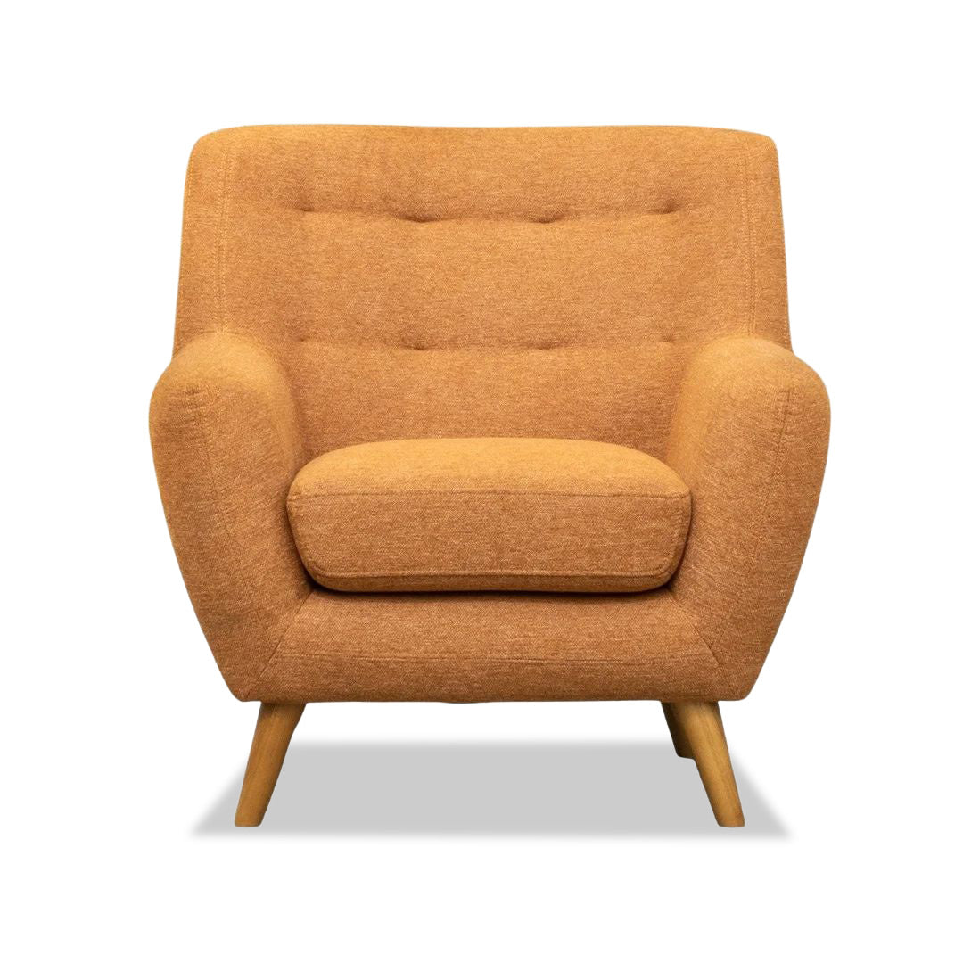 Emilia Accent Chair - Rust