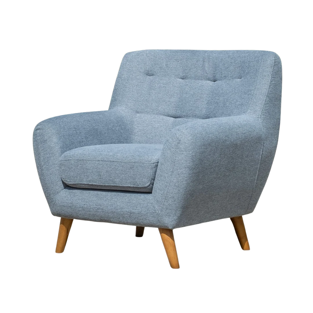 Emilia Accent Chair - Blue