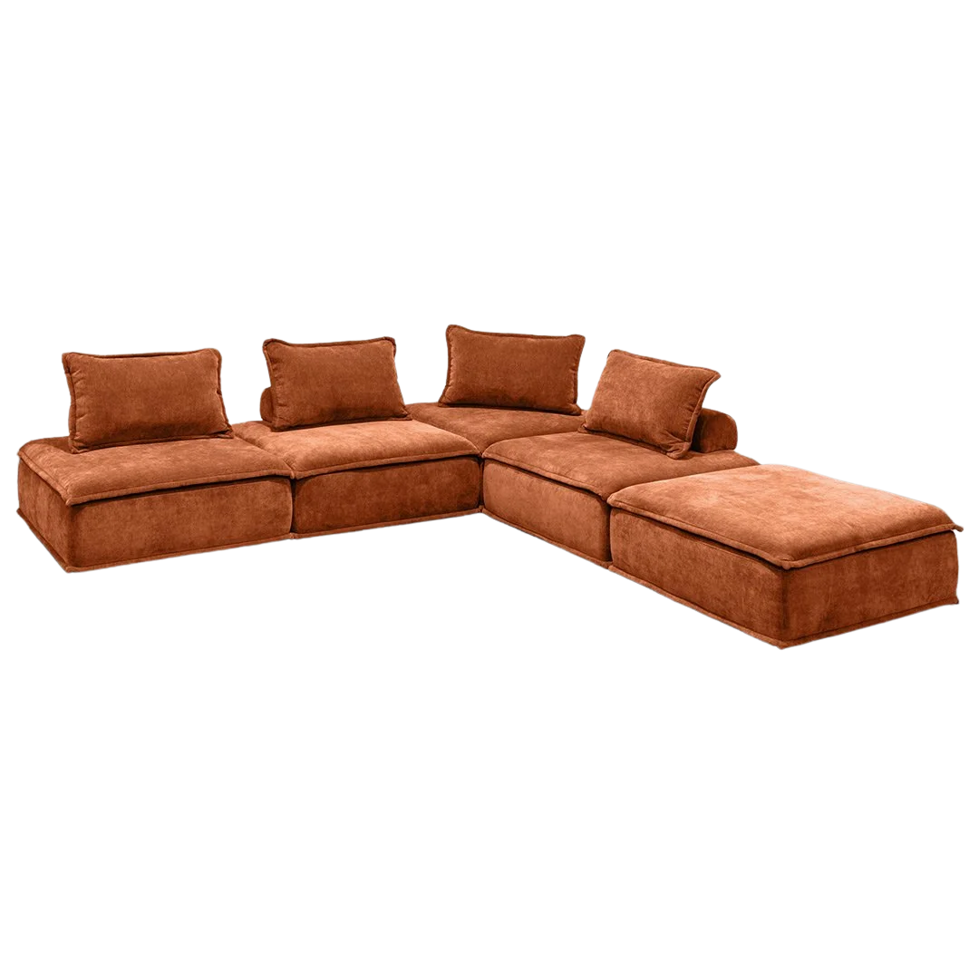 Lumen Modular Seater - Terracotta