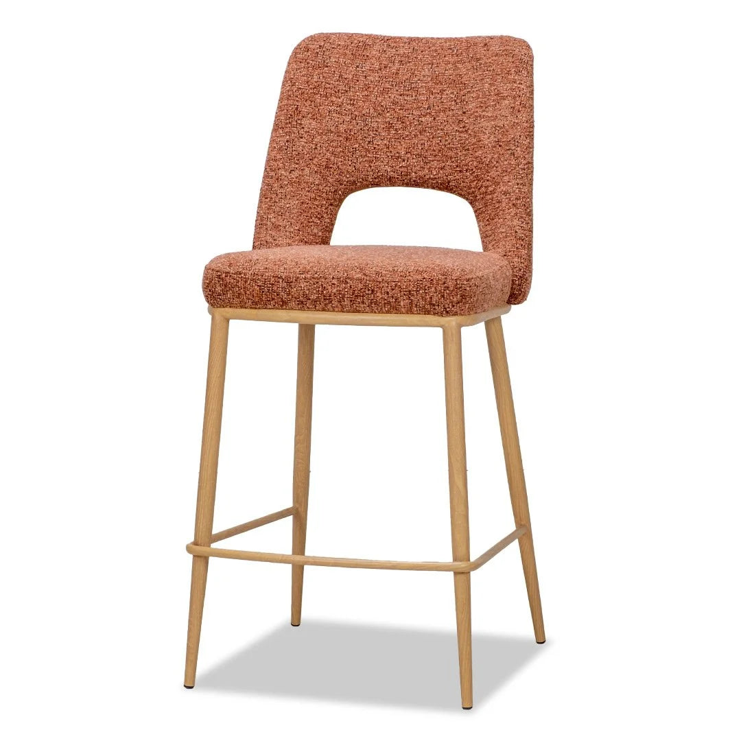 Madden Barstool - Terracotta