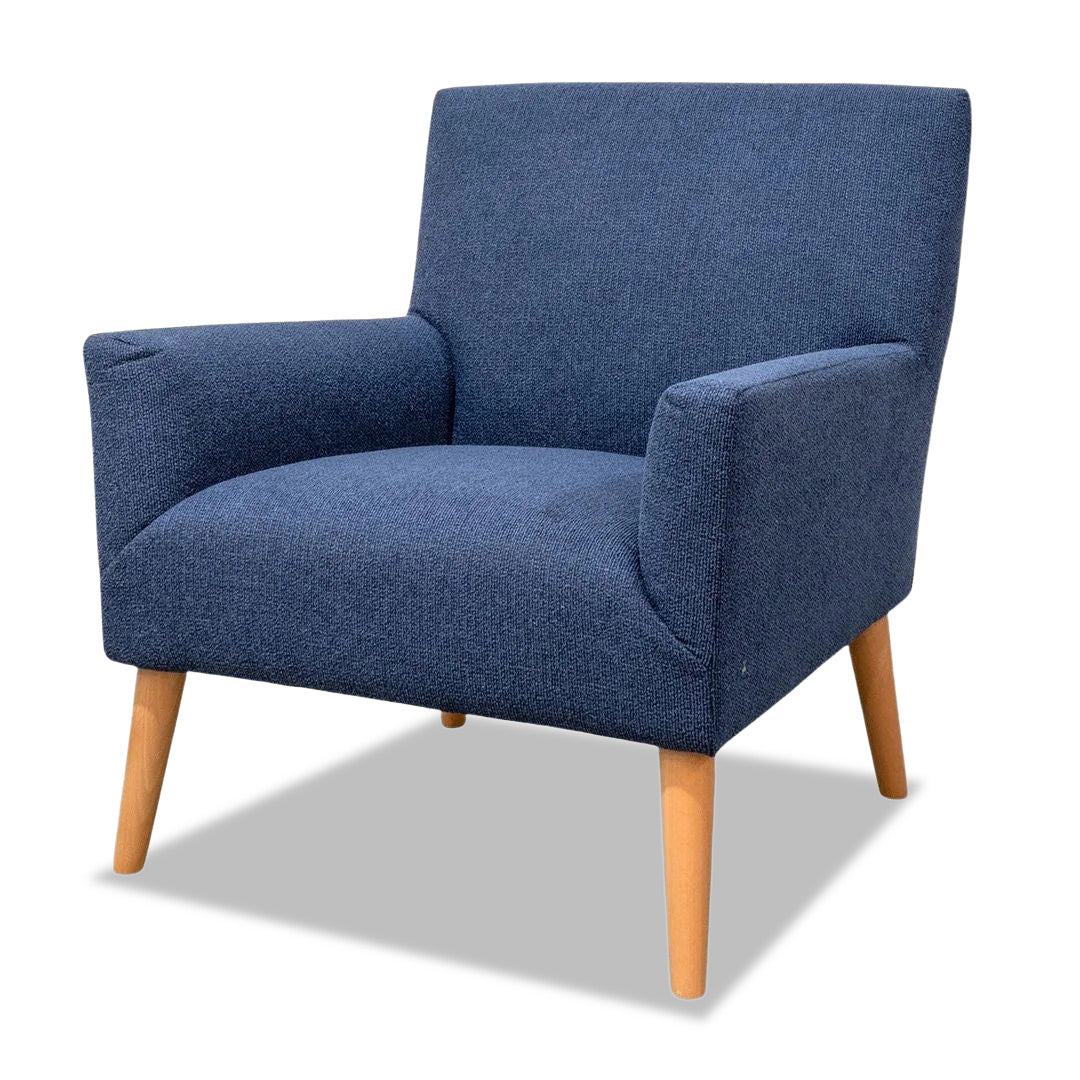 Madrid Accent Chair - Dark Blue