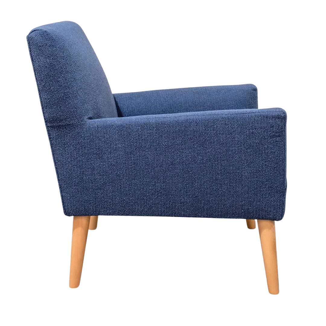 Madrid Accent Chair - Dark Blue