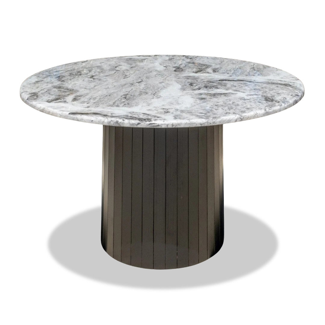 Maison Round Dining Table - Black