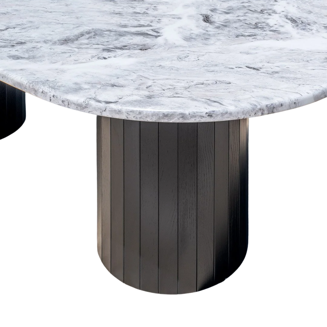 Maison Oval Coffee Table - Black