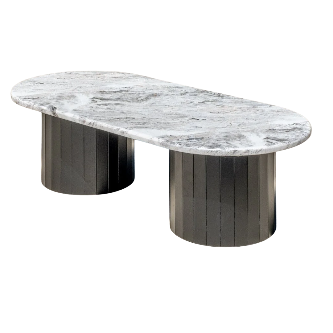 Maison Oval Coffee Table - Black