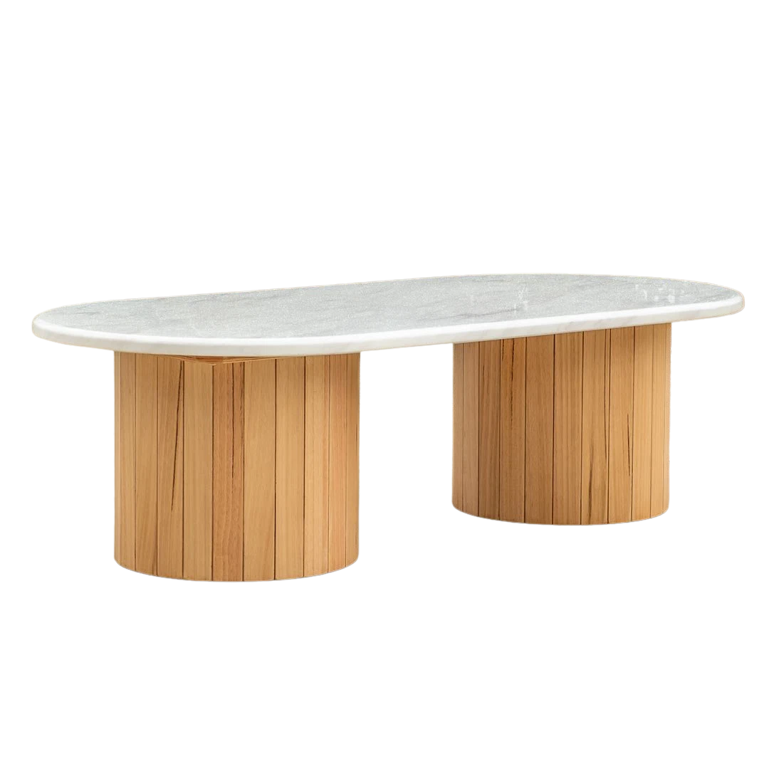 Maison Oval Coffee Table - Natural