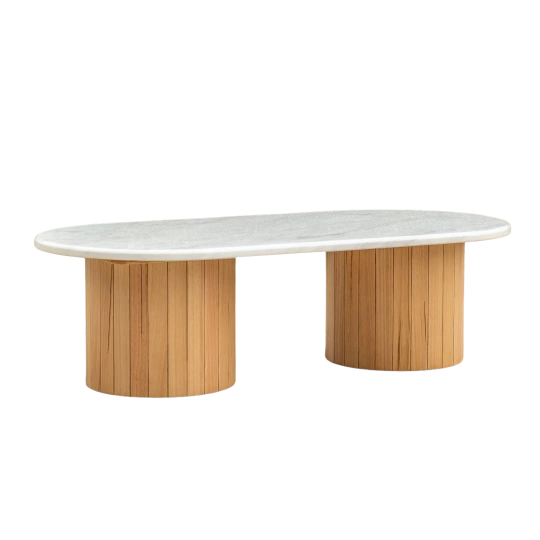 Maison Oval Coffee Table - Natural