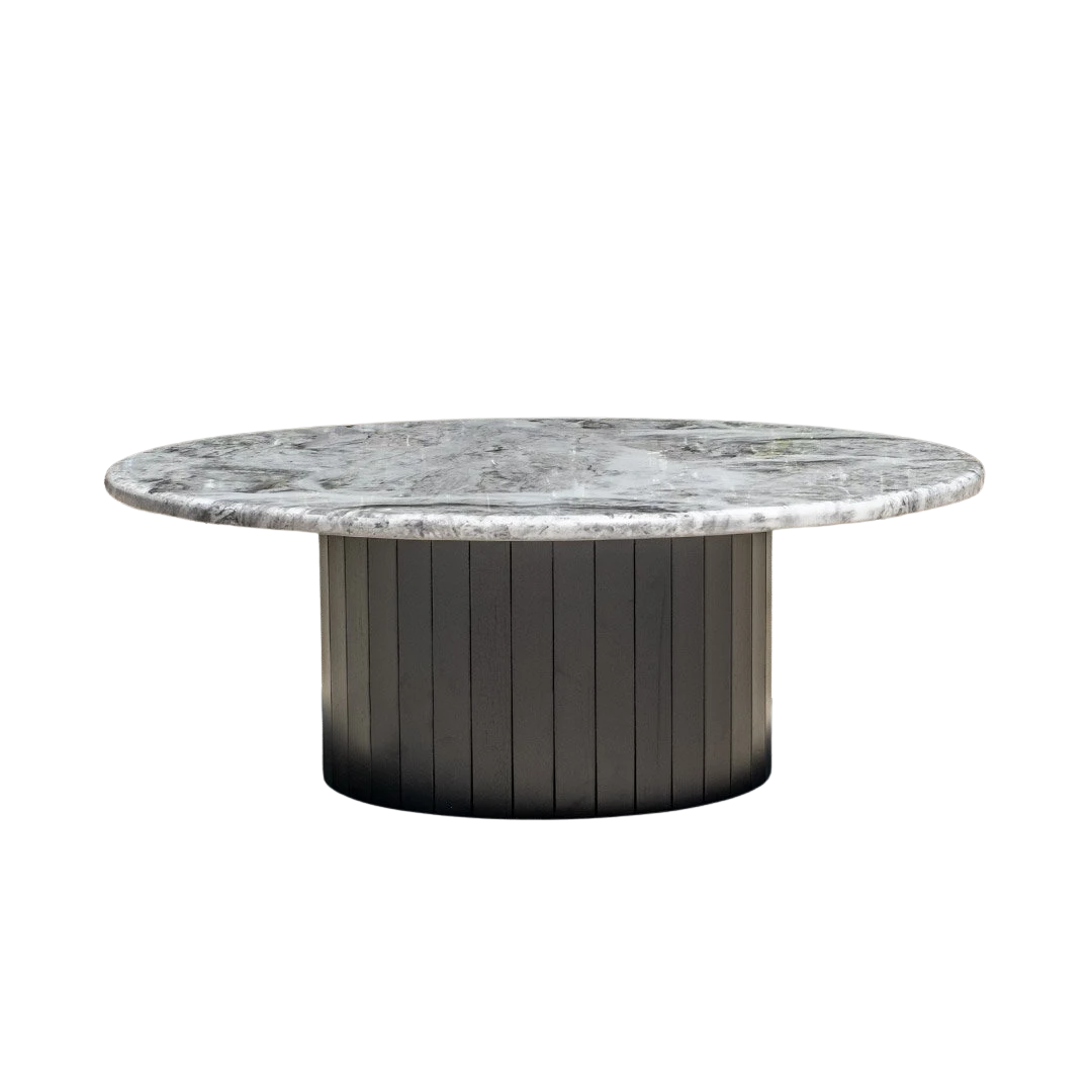 Maison Round Coffee Table - Black