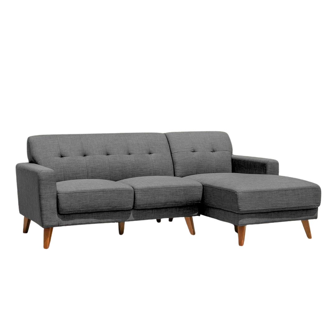 Matera Chaise - Dark Grey