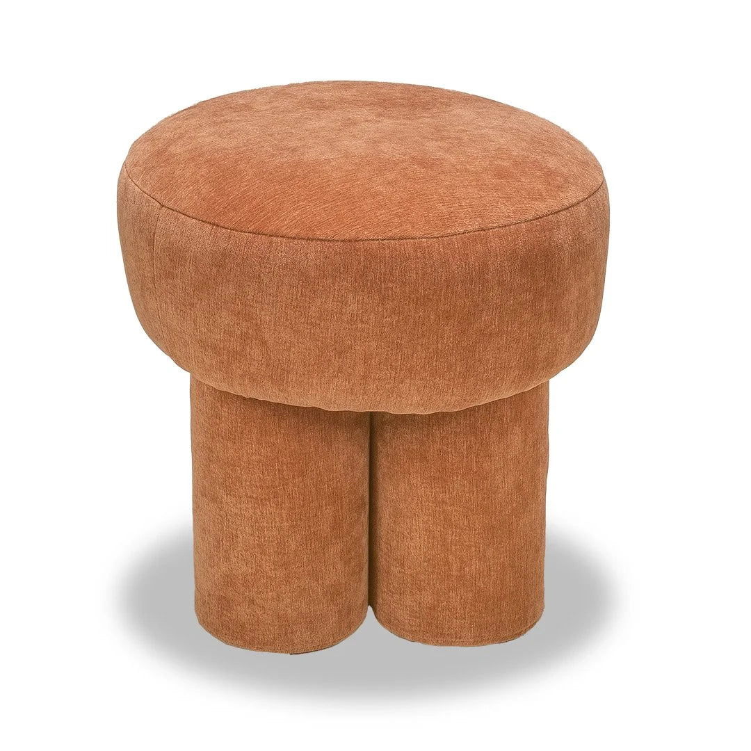 Mushroom Ottoman - Small Terracotta