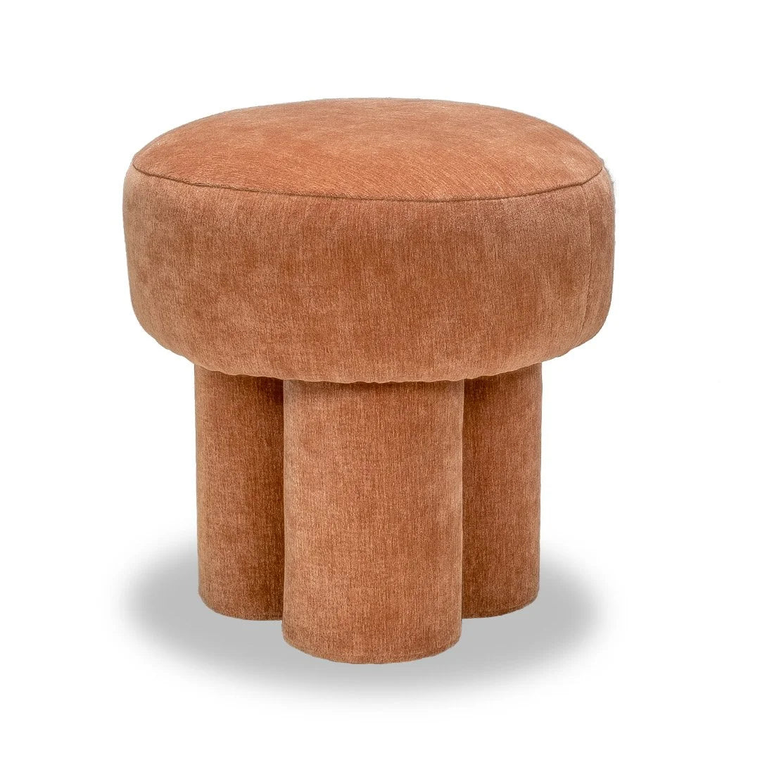 Mushroom Ottoman - Small Terracotta