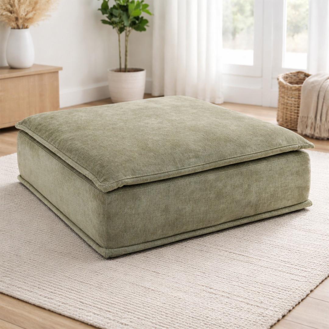 Lumen Ottoman - Green
