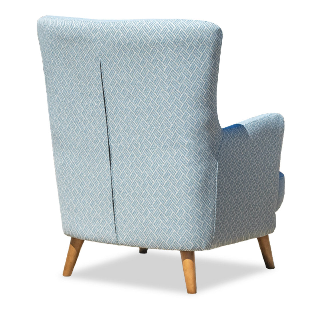 Parla Accent Chair - Sky
