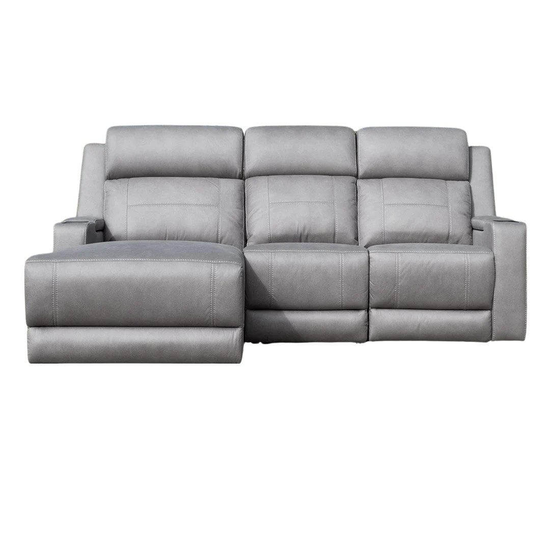 Quinn Recliner Chaise - Ash