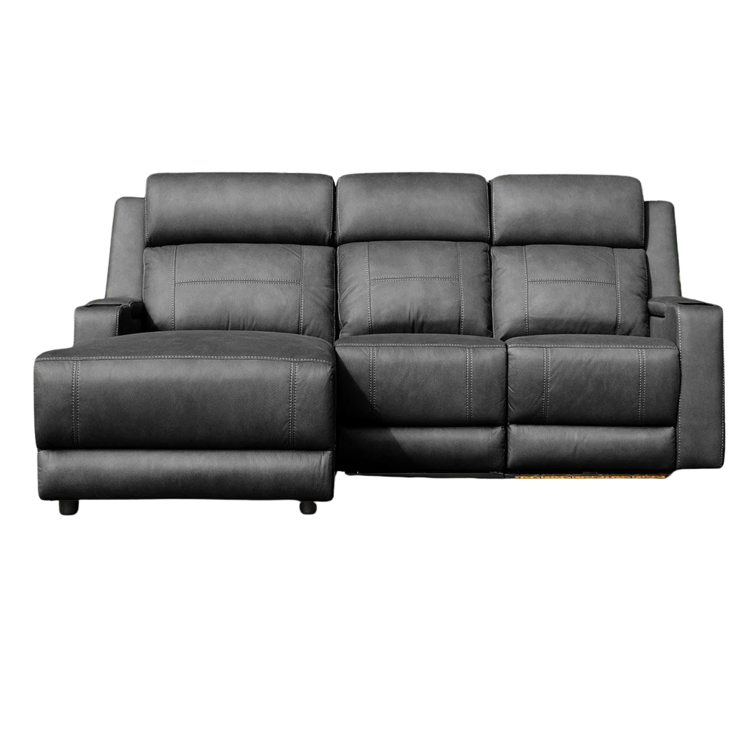 Quinn Recliner Chaise - Jet
