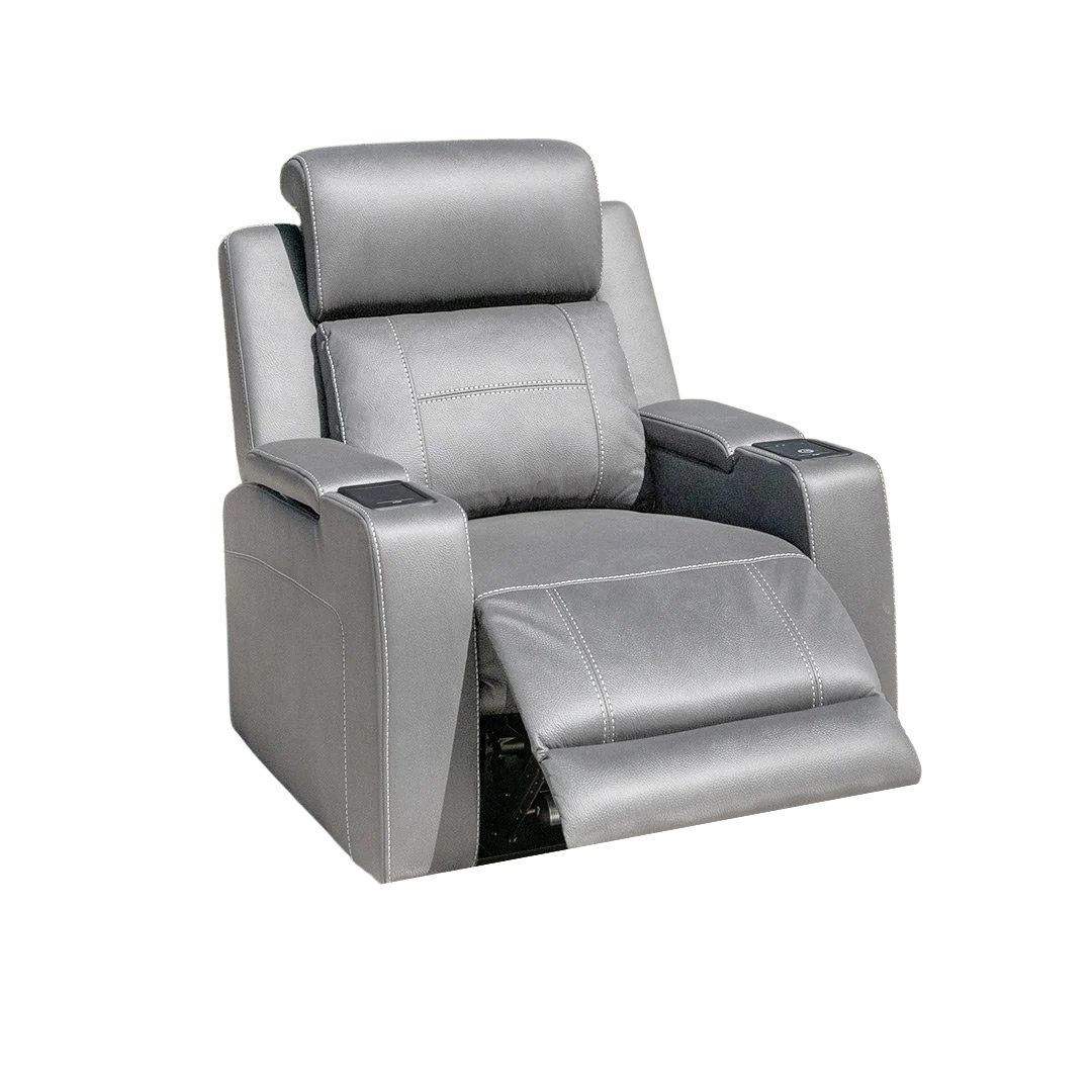 Quinn Dual Electric 1 Seater - Ash