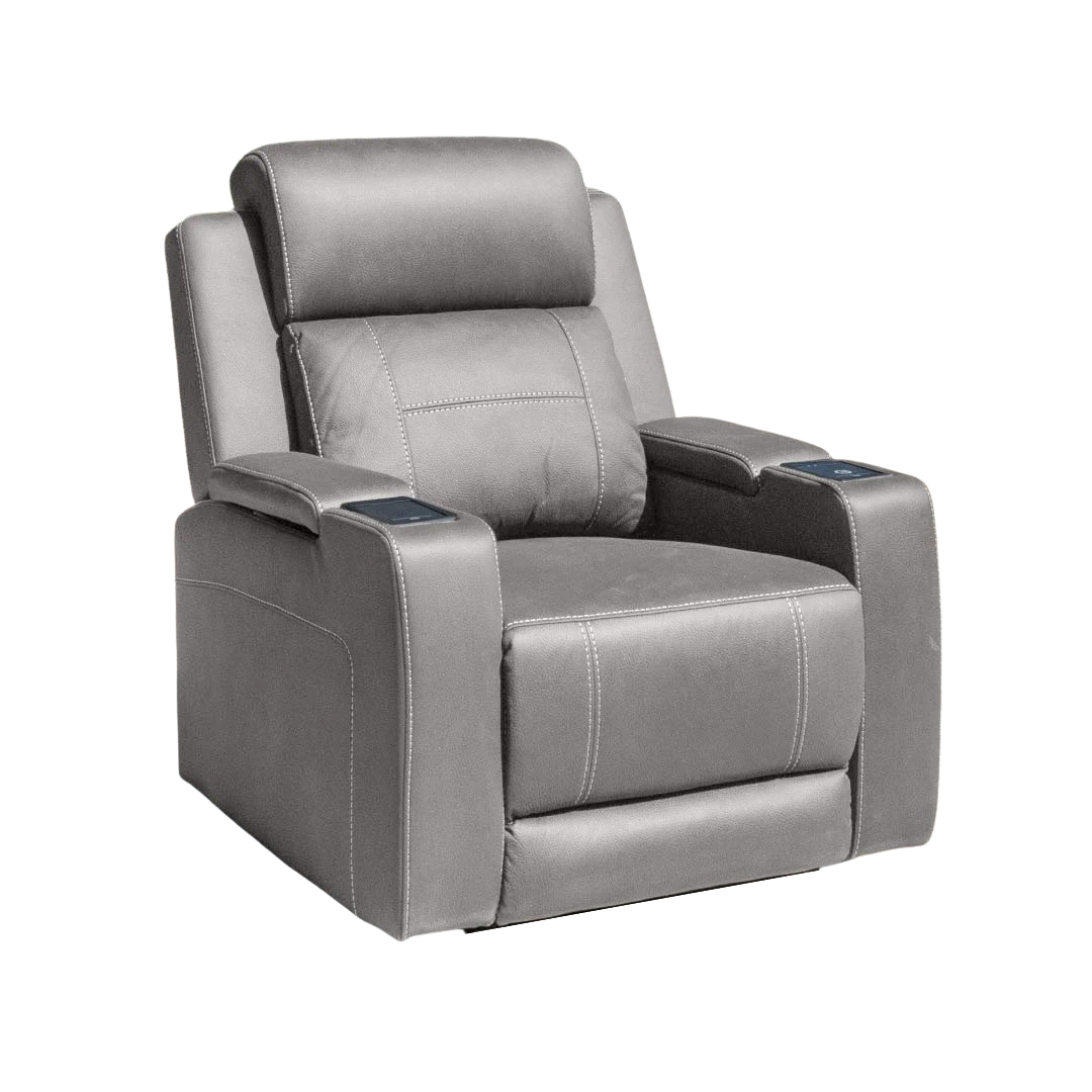 Quinn Dual Electric 1 Seater - Ash