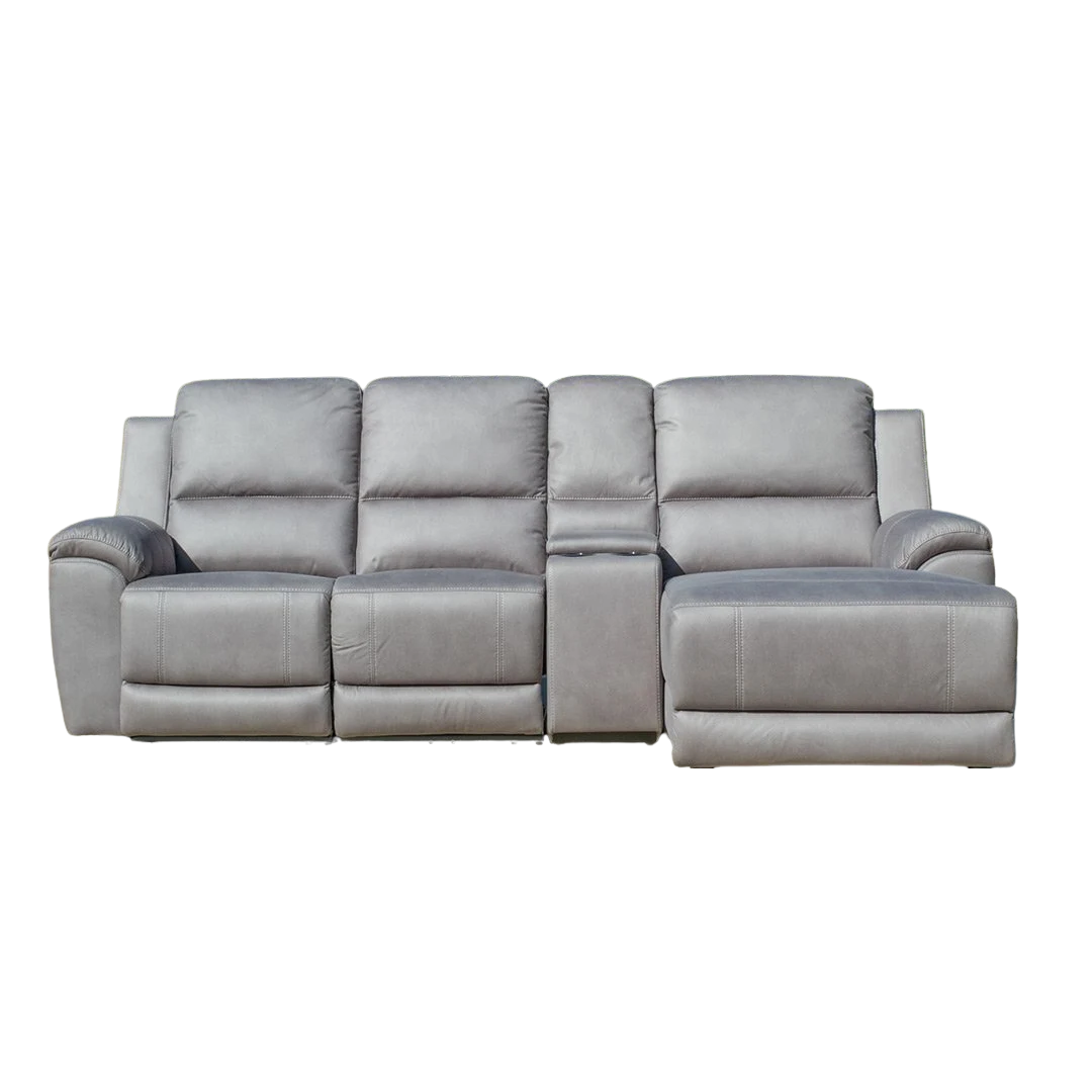 Rubix Theatre Chaise - Ash