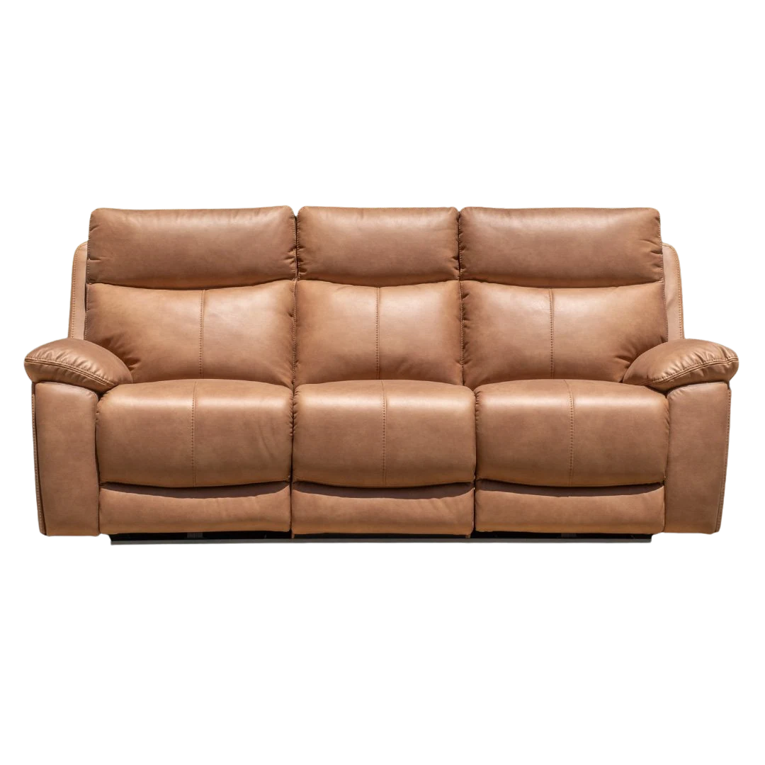 Redgate 3 Seater Triple Motor Electric Recliner - Tan