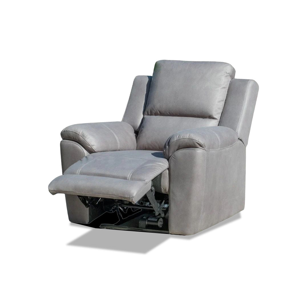 Rubix Electric Recliner - Ash (light grey)