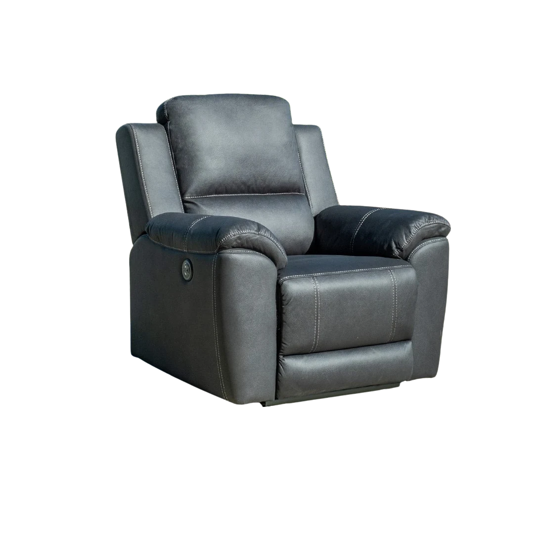 Rubix Electric Recliner - Jet (Black)