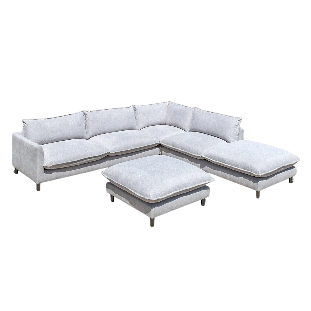 Santorini Chaise - Light Grey