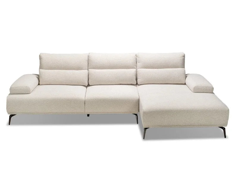Solar 3 Seater Chaise - Latte