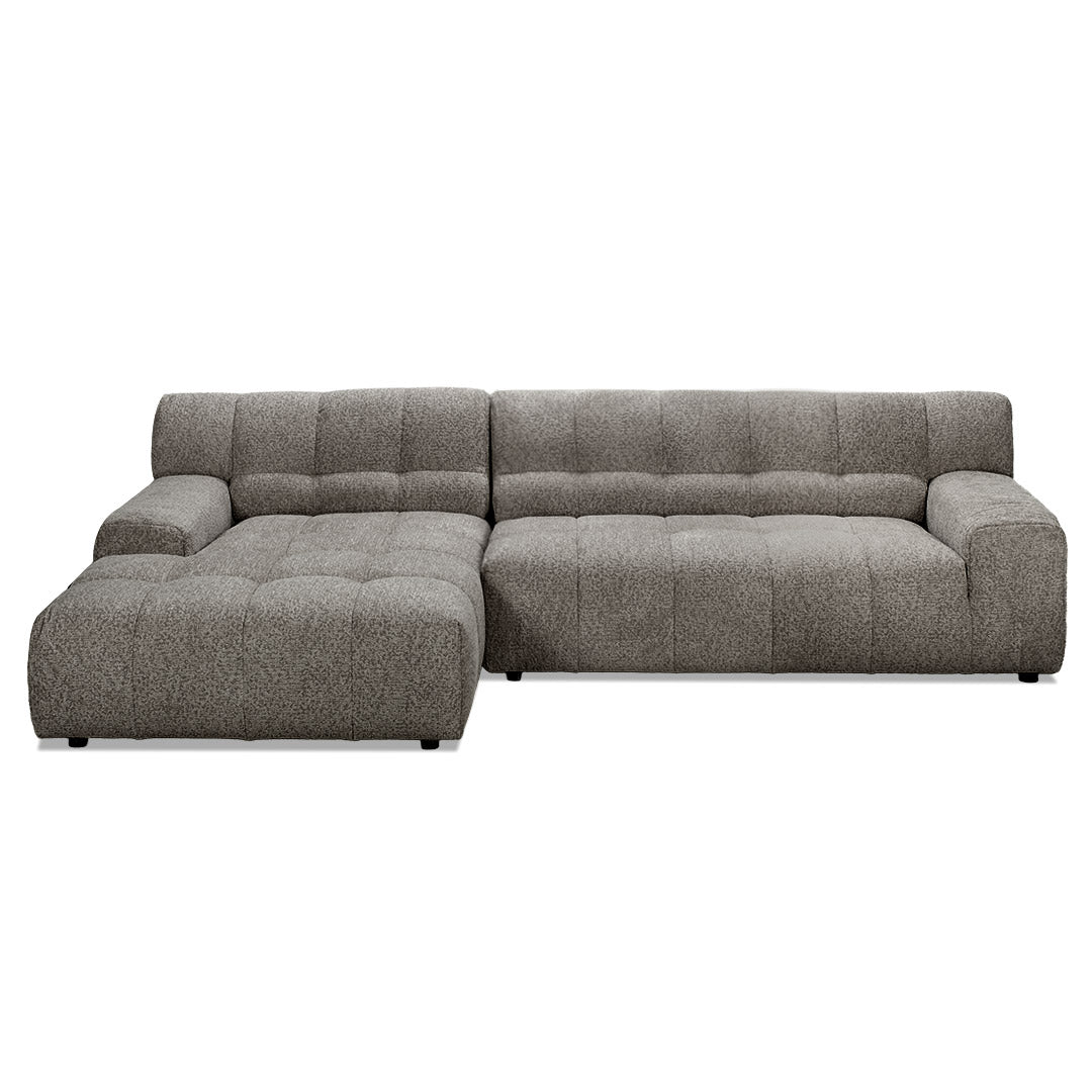 Stellar 2.5 Seat with Chaise - Storm