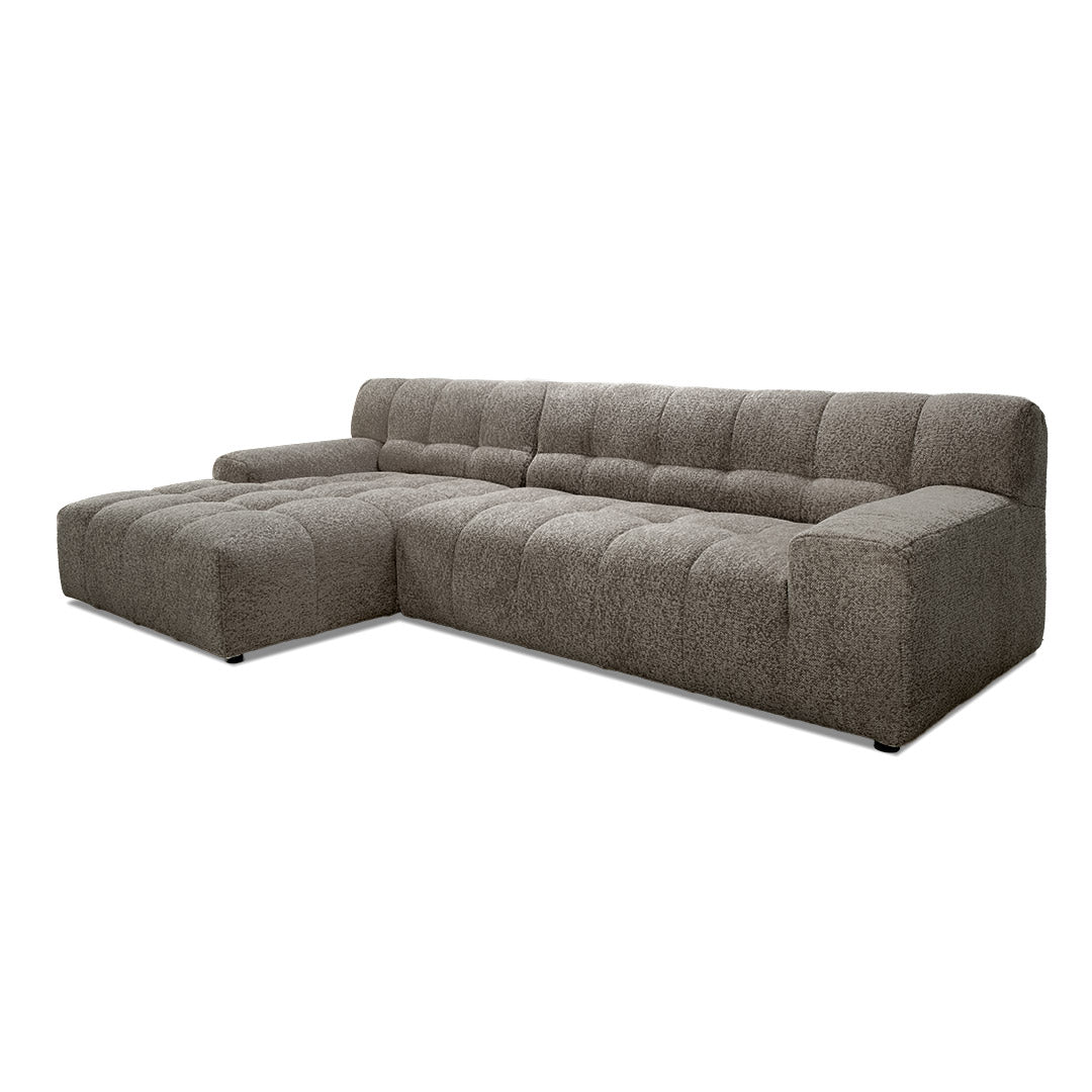 Stellar 2.5 Seat with Chaise - Storm