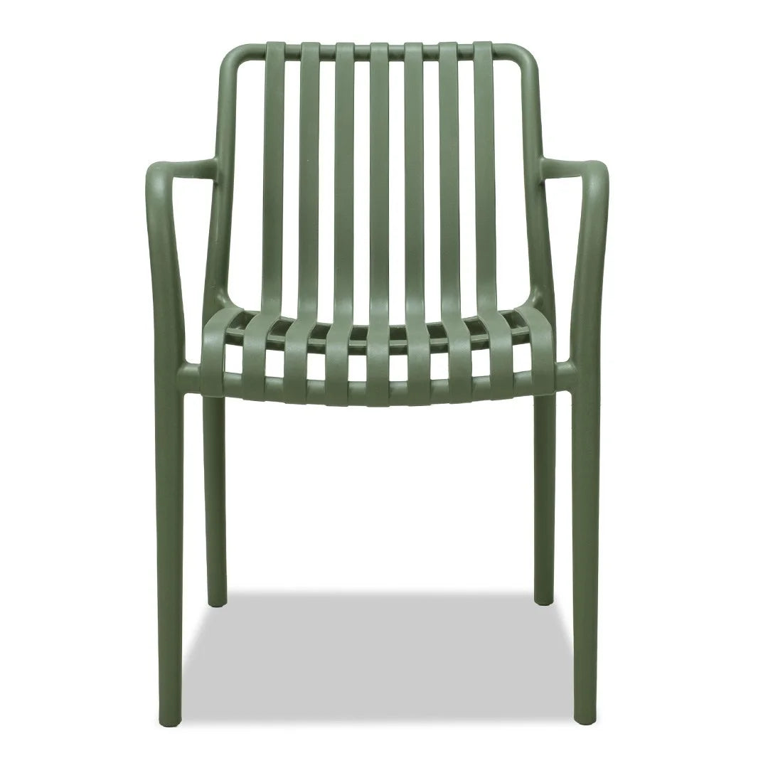 Surf Outdoor Dining Chair - Green