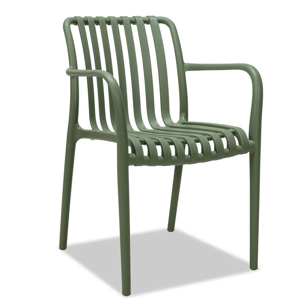 Surf Outdoor Dining Chair - Green